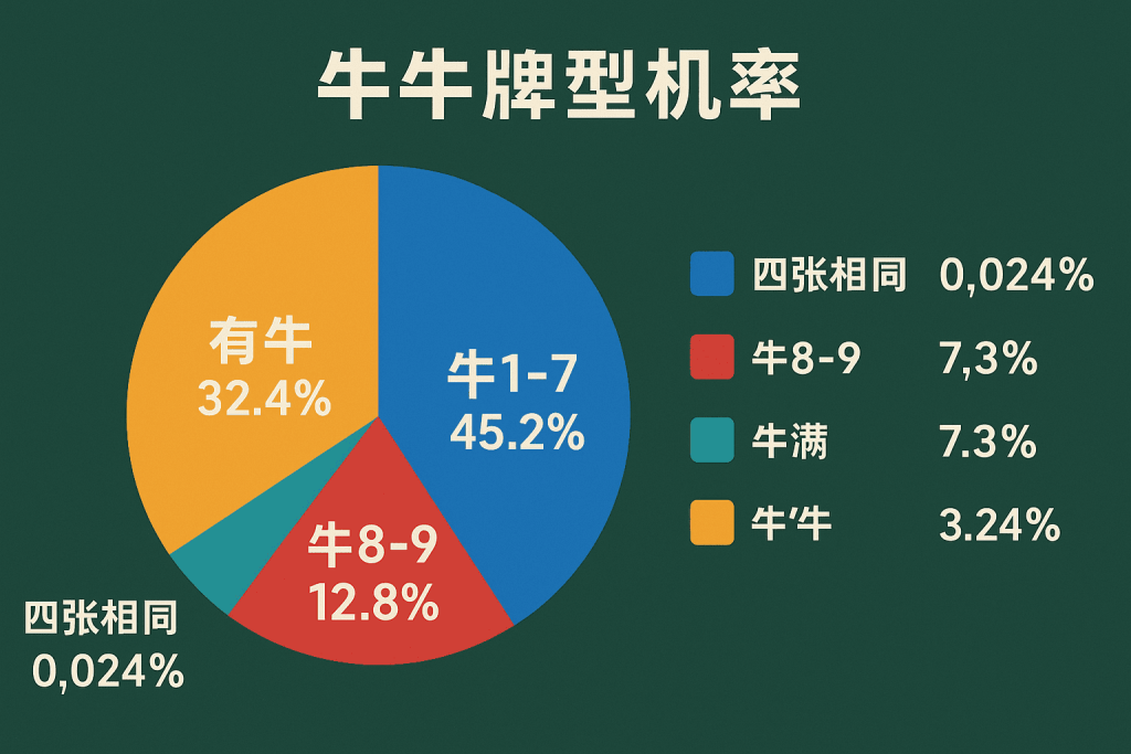 牛牛牌型機率分布圖