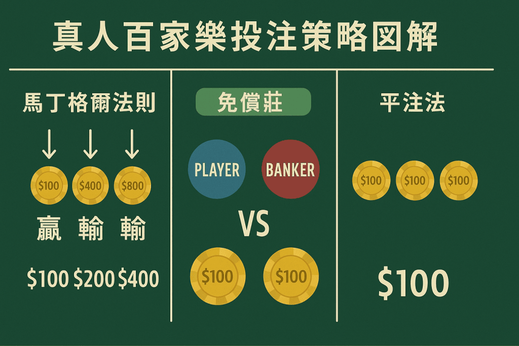 真人百家樂試玩與真實遊戲比較圖